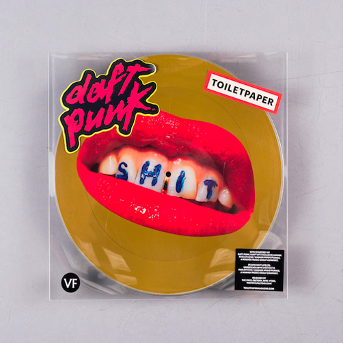 Vinilo de color oro del Da Funk de Daft Punk